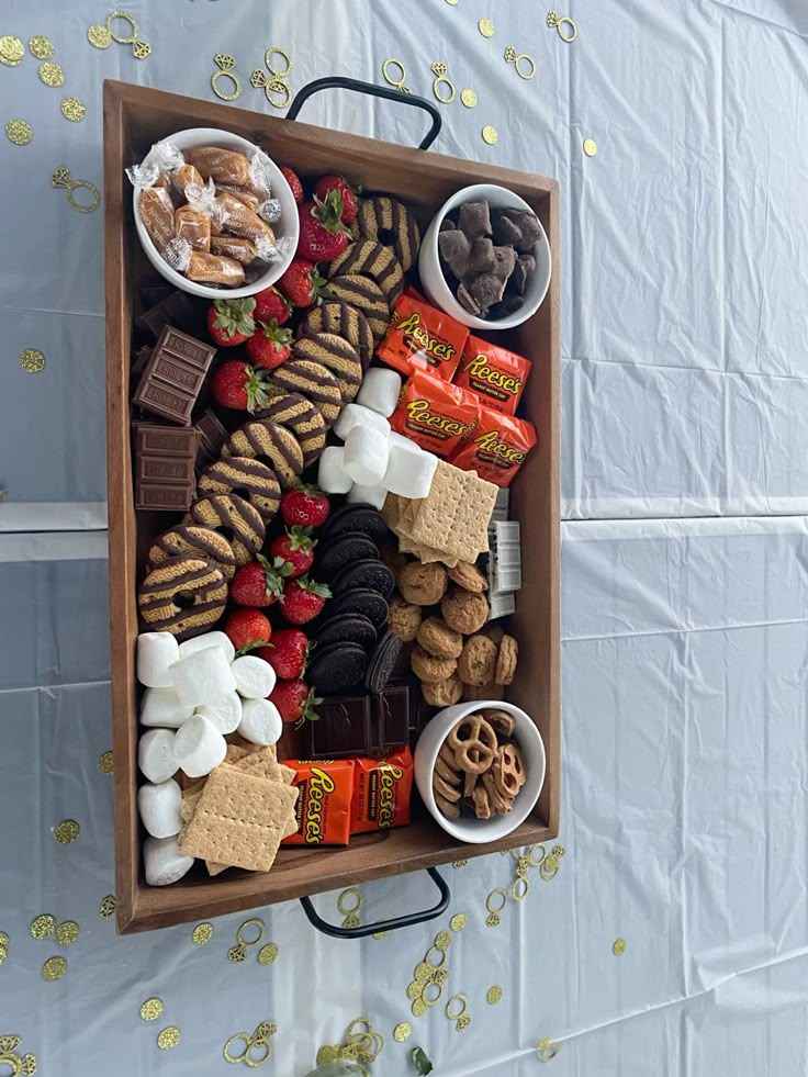 Late-Night S’mores Tray for Cozy House Parties