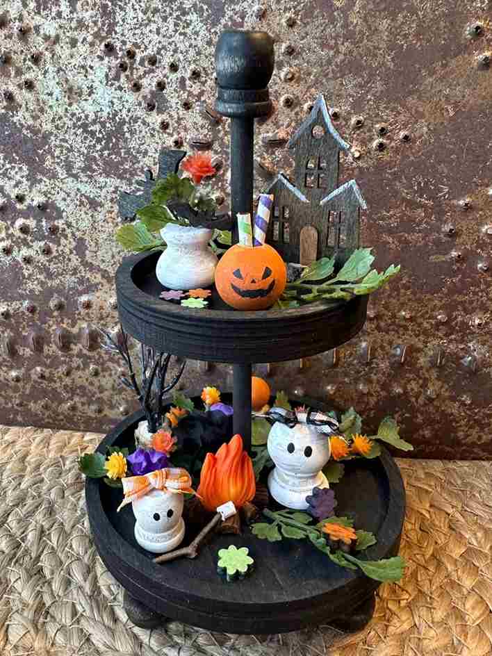 Magical Forest Tiered Tray