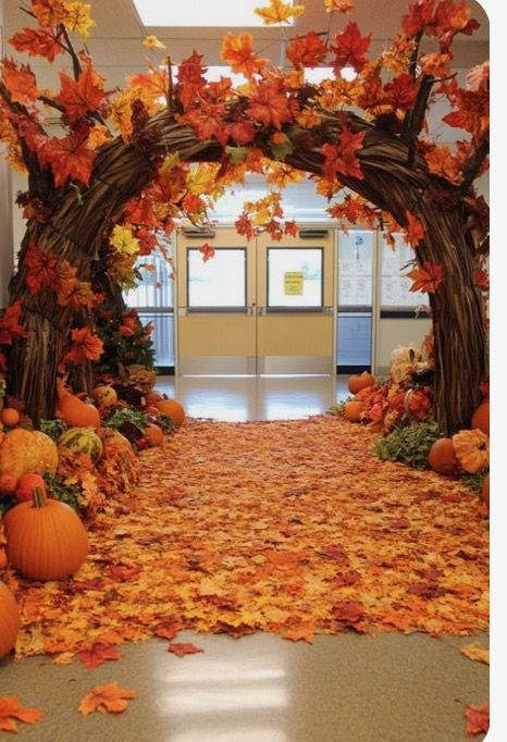 Pumpkin Pathway to the Main Hall