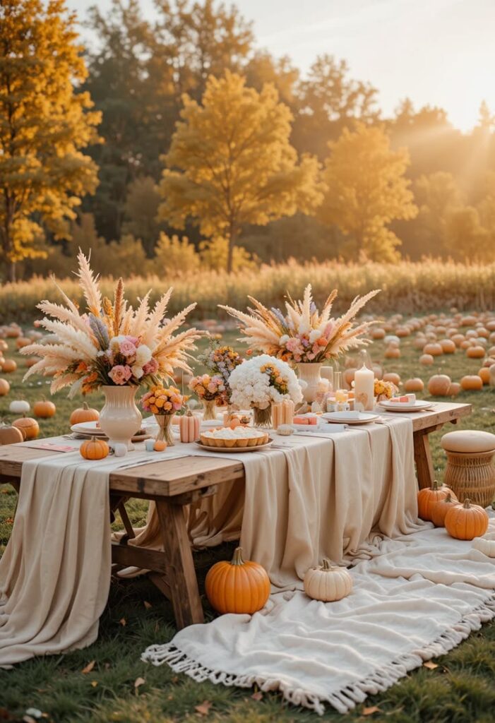 Pumpkin Spice Dessert & Drink Bar