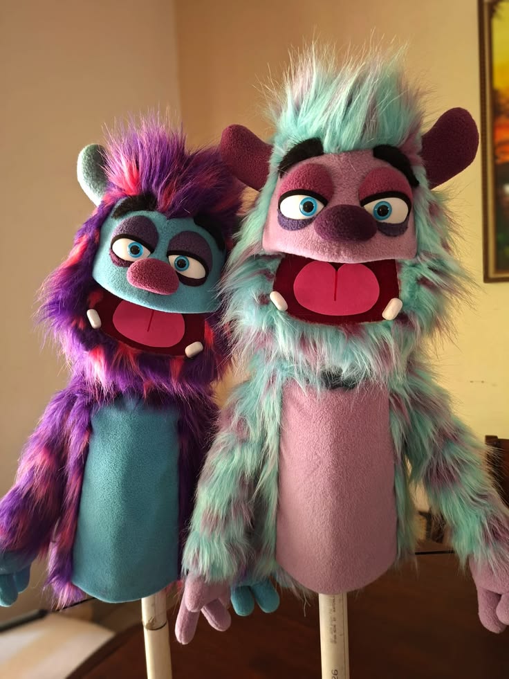 Build a Friendly Monster Puppet Show