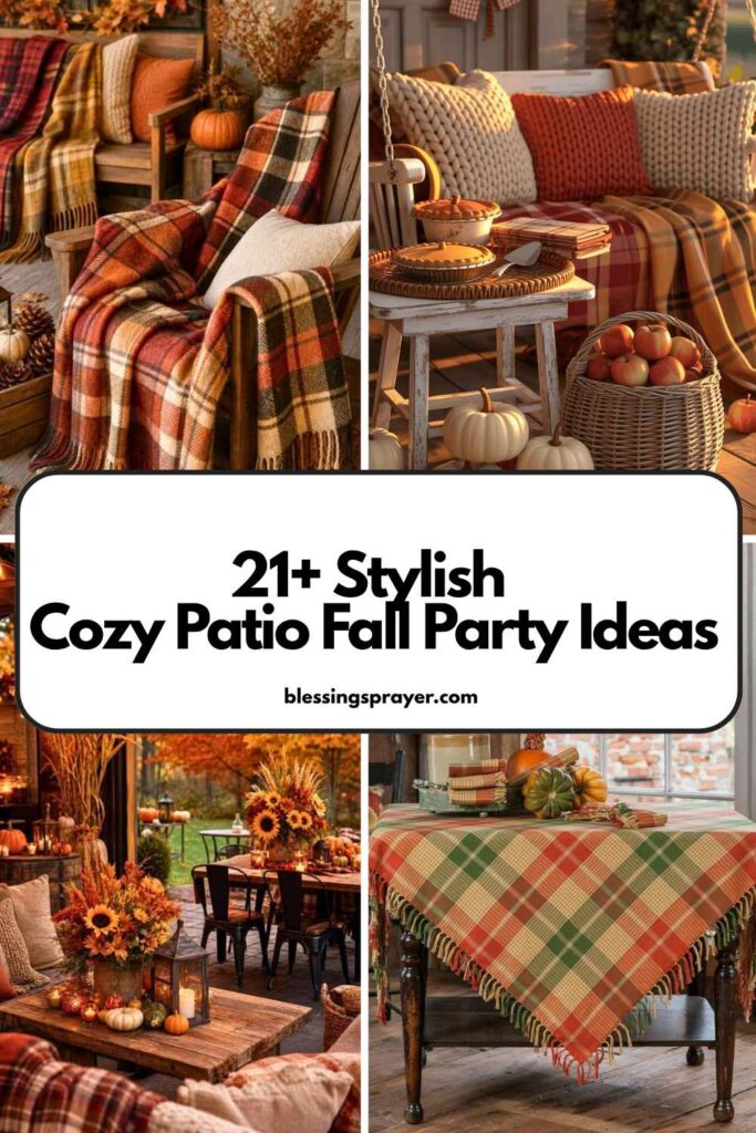 Cozy Patio Fall Party Ideas