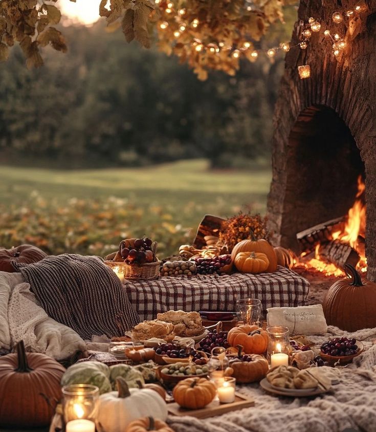 Create a Cozy Autumn Picnic Corner