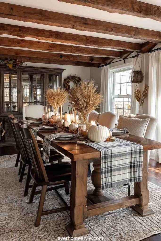 Create a Harvest Farmhouse Table