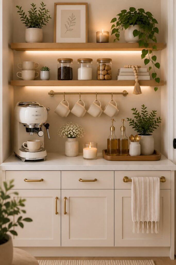 Create a Neutral Coffee Bar
