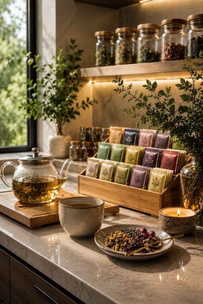Create a Tea Blending Station