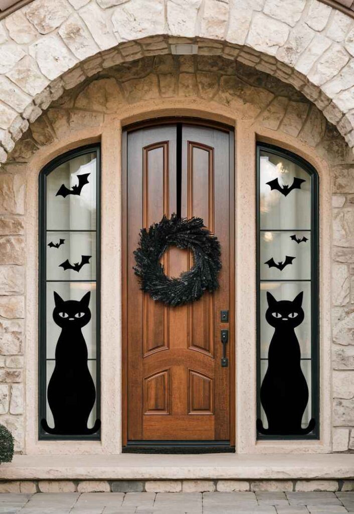 Design a Black Cat-Themed Arch