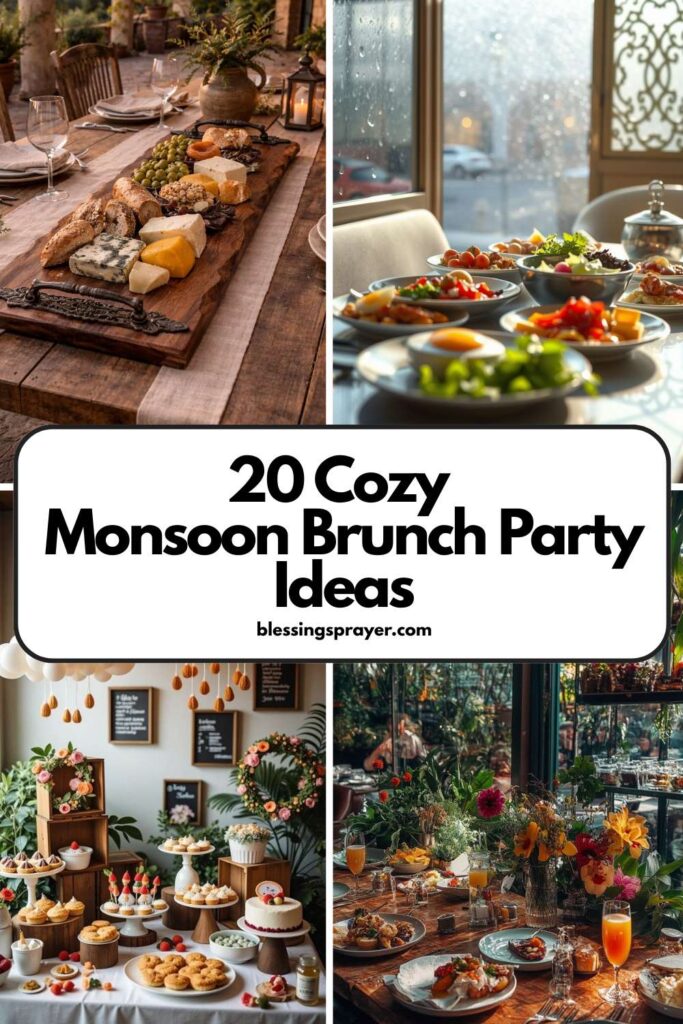 Monsoon Brunch Party Ideas
