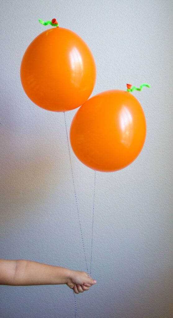 Organize a Fall Balloon Keep-Up