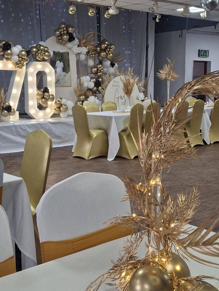 Plan a Chic 70th Birthday Gathering