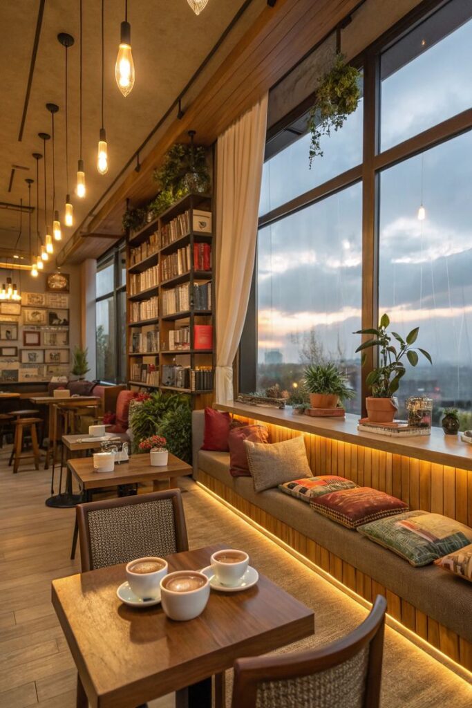 Set Up A Cozy Bookish Breakfast Bar
