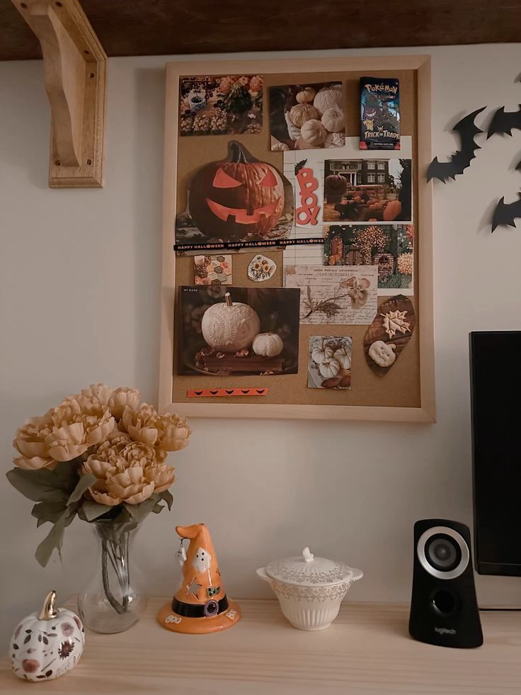 Add A Halloween Pinboard Display