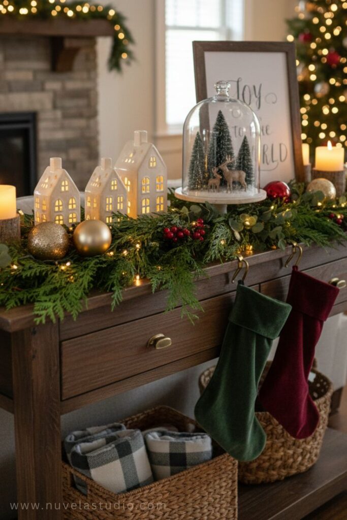 Add a Layer of Christmas Greenery