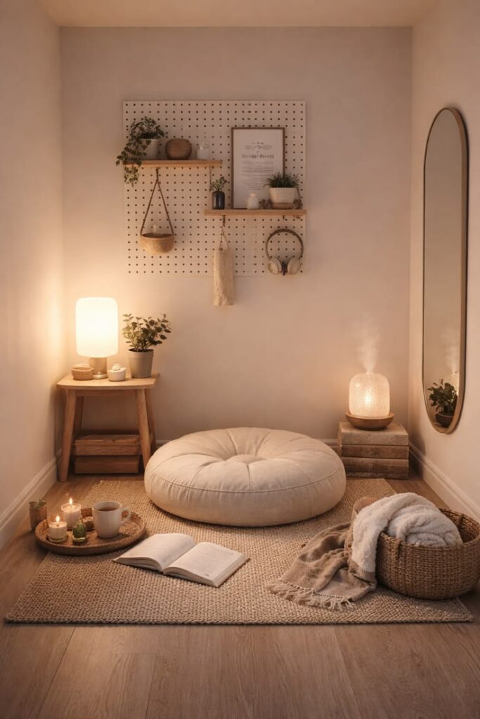 Add a Soft Floor Cushion