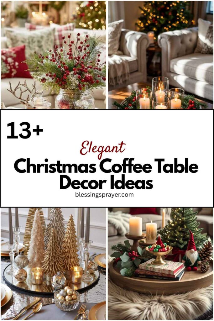 Christmas Coffee Table Decor Ideas