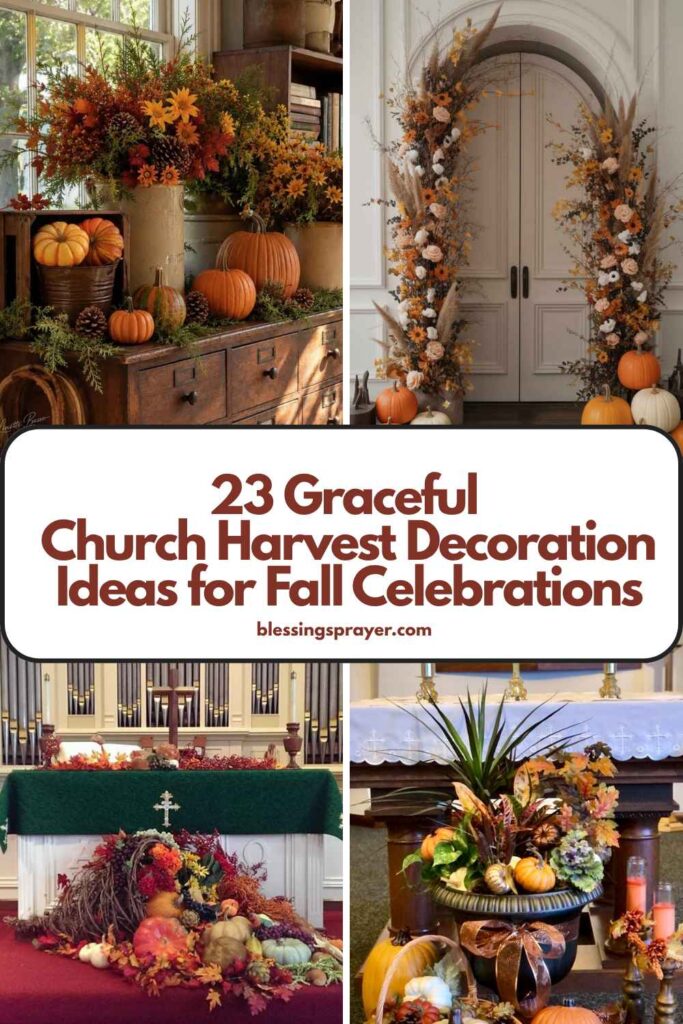 Church Harvest Decoration Ideas for Fall Celebrations