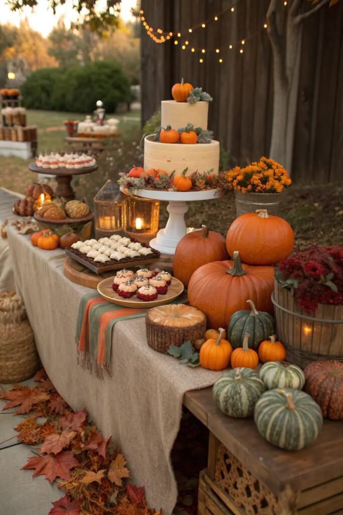 Create a Cozy Pumpkin Party Table