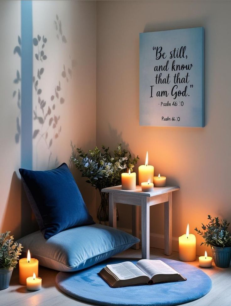 Create a Dedicated Bible Reading Spot