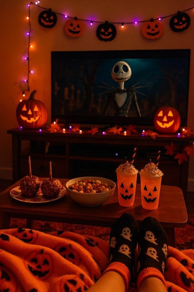 Create a Halloween Movie Corner