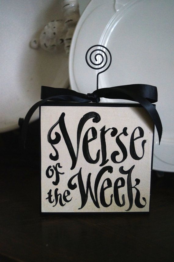 Create a Handmade Bible Verse Card Holder