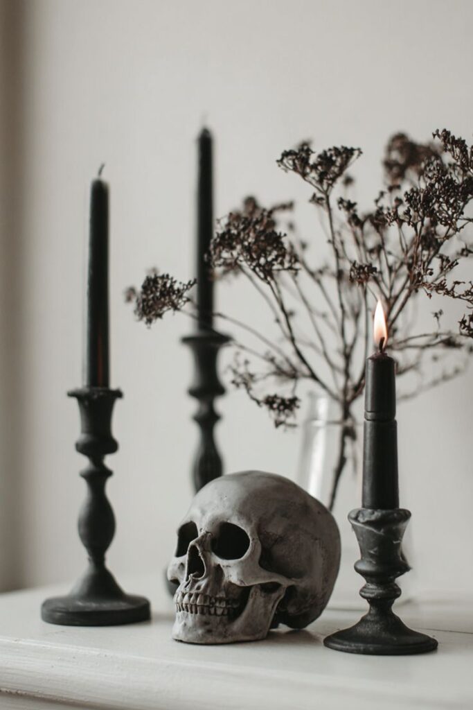 Decorate With Black Candles
