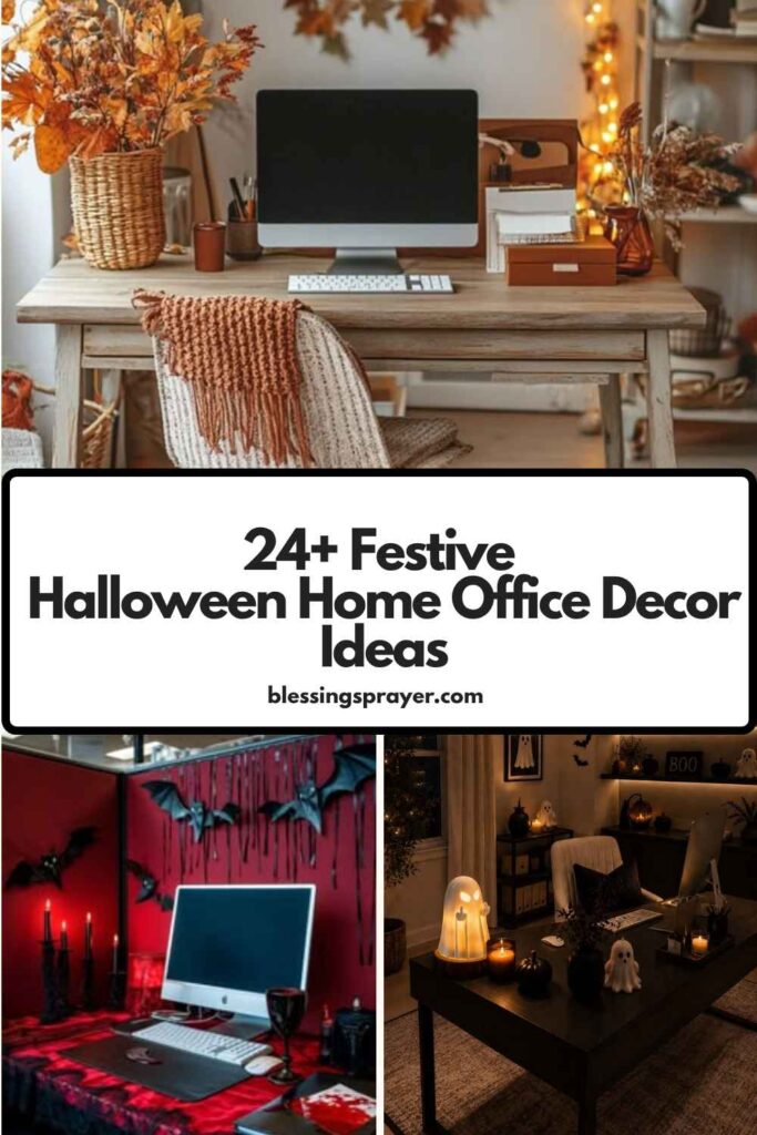Halloween Home Office Decor Ideas