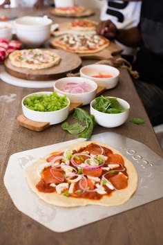 Have a DIY Pizza Night