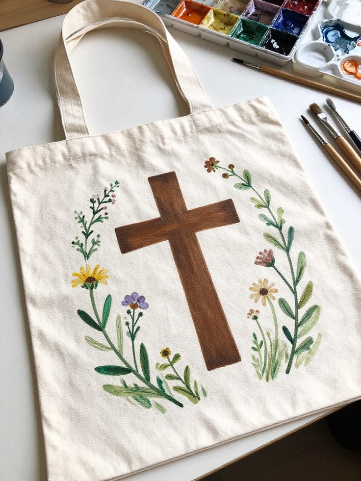 Make a Personalized Christian Tote Bag