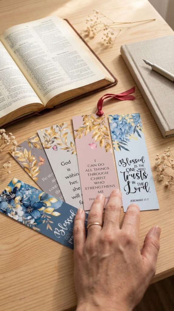 Make a Scripture Verse Bookmark Set