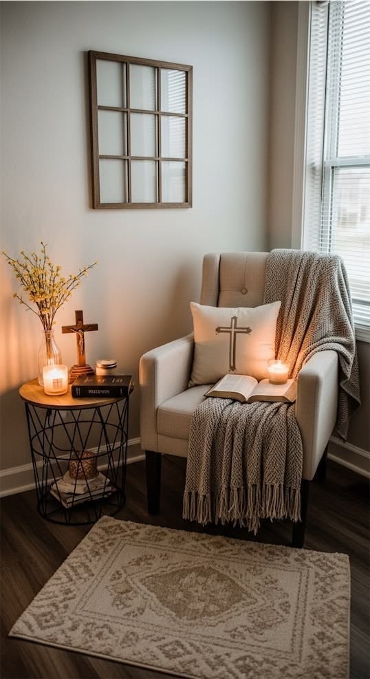 Set Up a Comfortable Prayer Chair