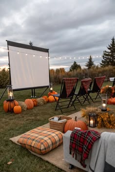 Set Up a Cozy Fall Movie Night