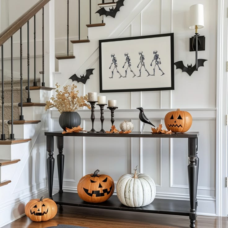 Style a Narrow Console Table