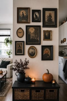 Style a Small Halloween Gallery Wall