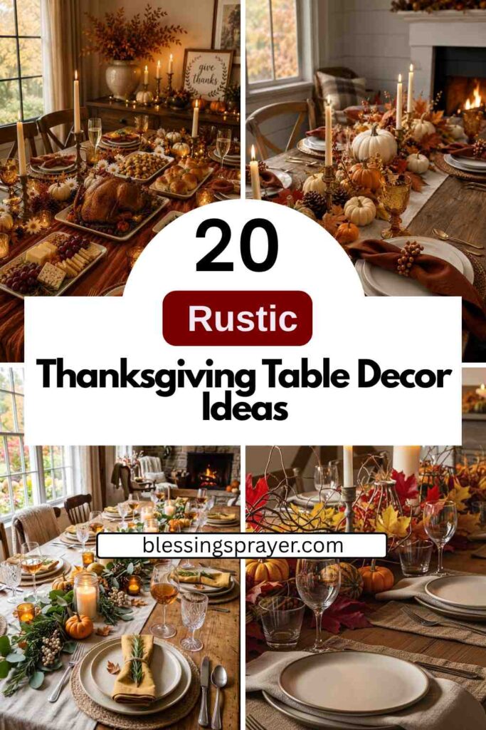 Thanksgiving Table Decor Ideas