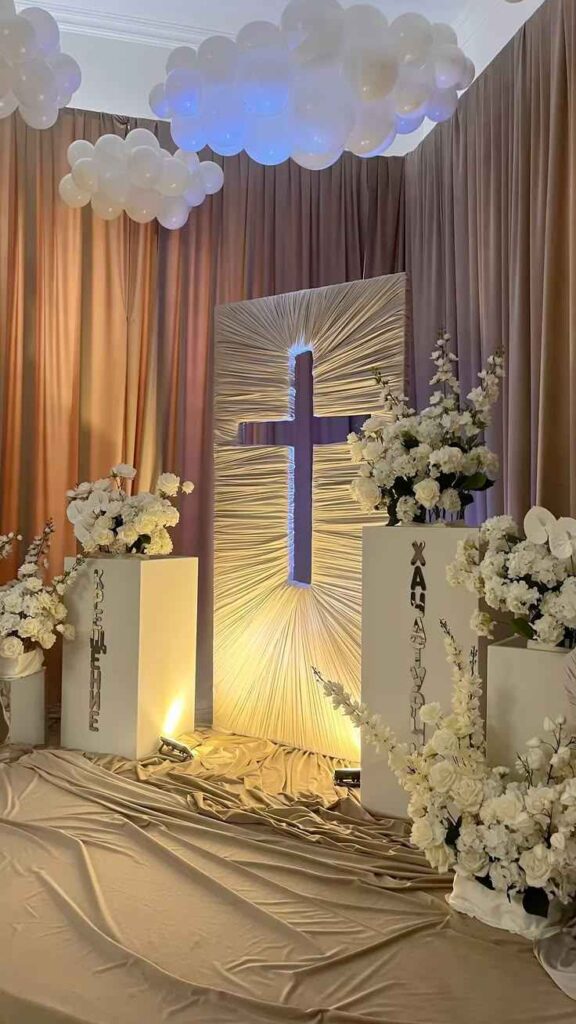 Create a Simple Cross Backdrop
