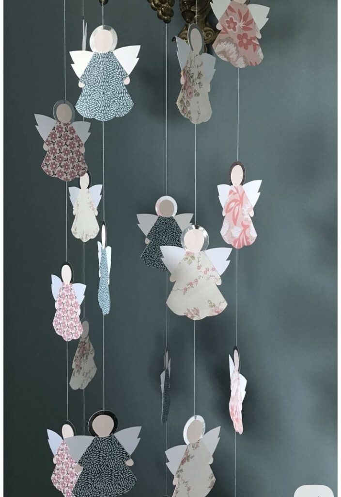 Add Hanging Angel Decorations