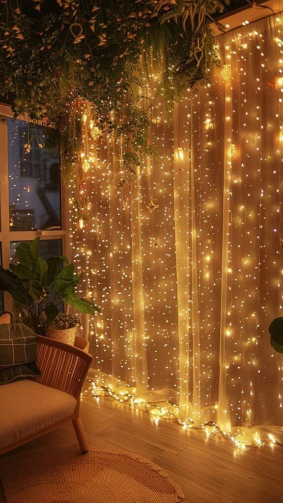 Add Warm White Fairy Lights