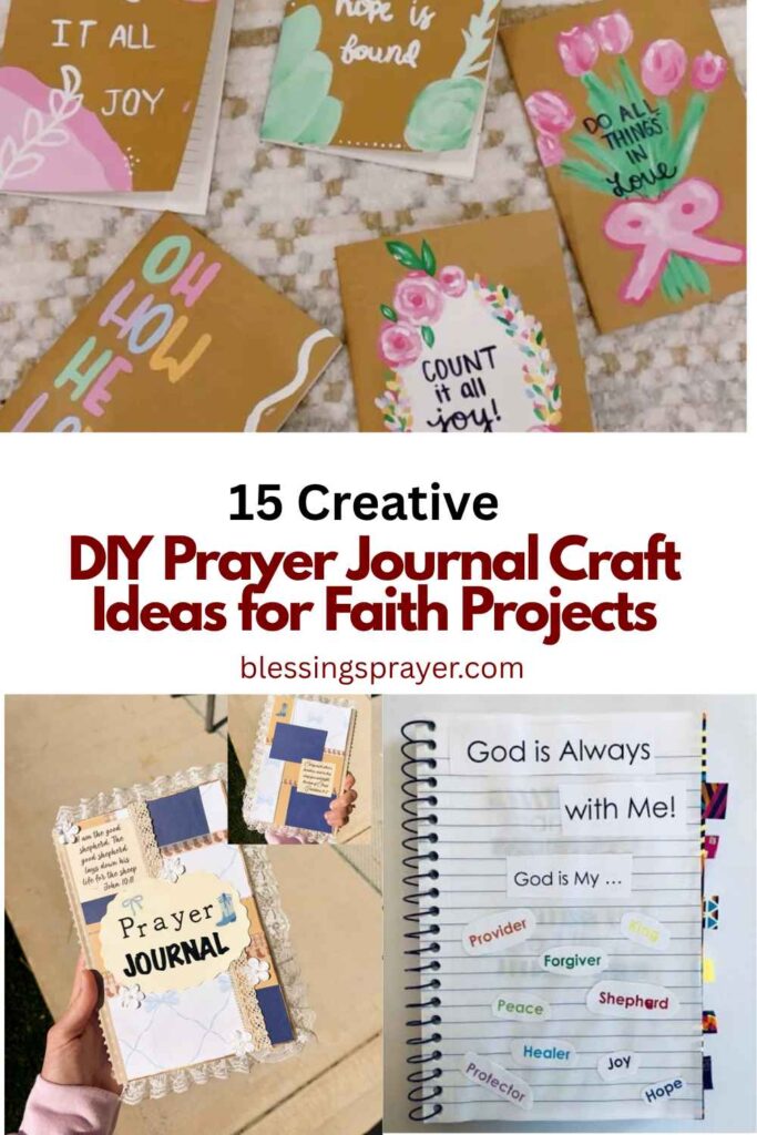 DIY Prayer Journal Craft Ideas for Faith Projects