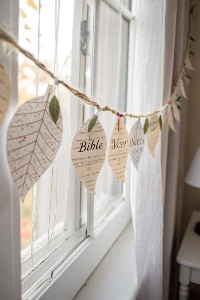 Design a Christian Paper Garland