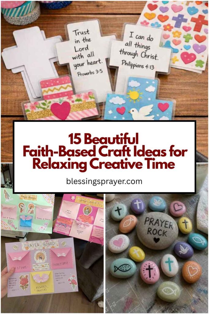 Faith-Based Craft Ideas for Relaxing Creative Time