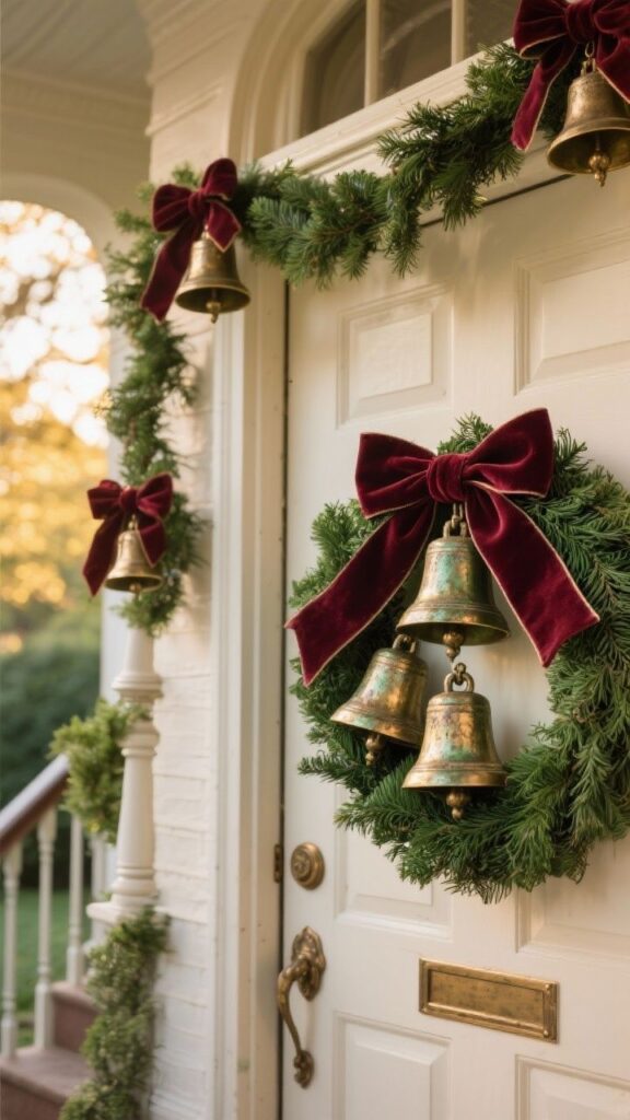 Hang Christmas Bells Near the Door