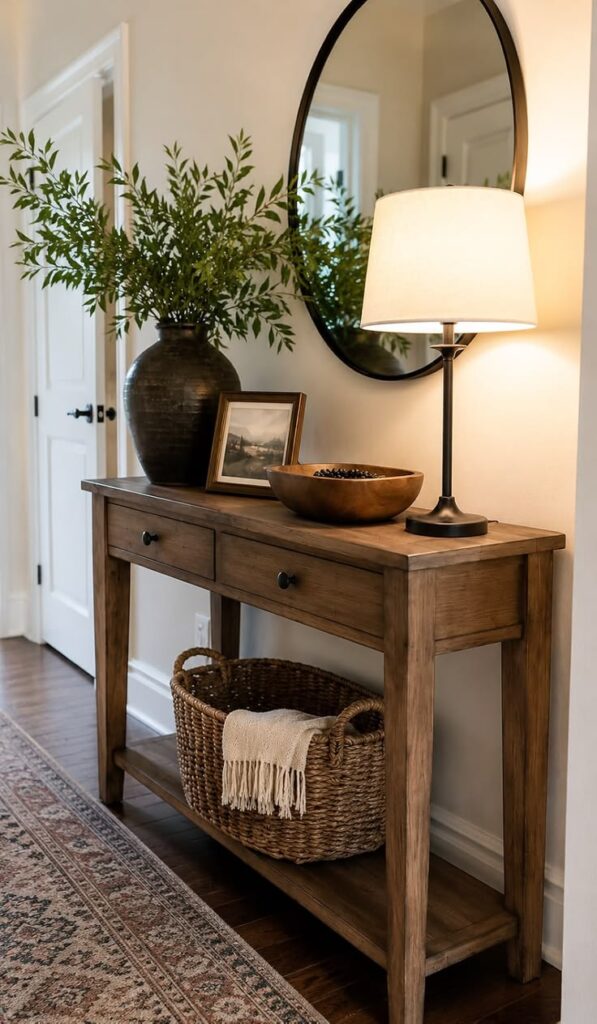 Style Your Console Table with Simple Decor